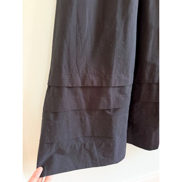 J.CREW | NWT Tall drop-waist mixy dress in Black | Sz TXL - Picture 4 of 10